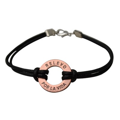 Coin Your Phrase Bracelets,Rose Gold