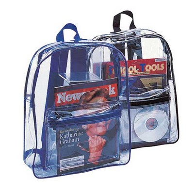 Back Pack W/Clear Front