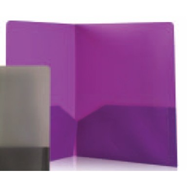 Green Oath Purple 2 Pocket Port Folder