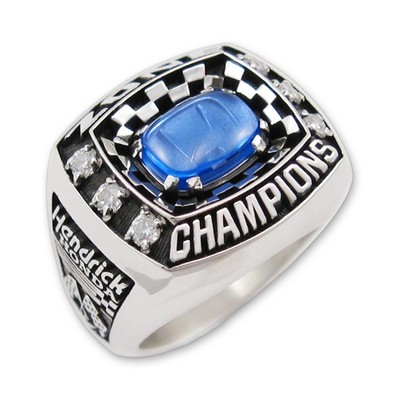 Championship Series Women's Champion Double Bevel Bezel Ring