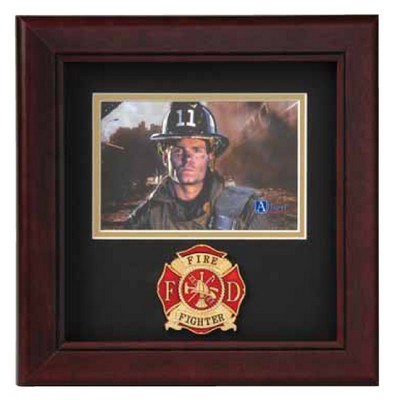 US Flag Medallion Picture Frame (8"x8")