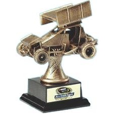 Sprint Racing Car Sculpture - 6 1/2"