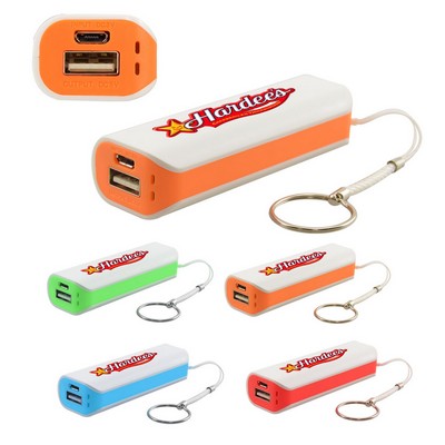 Power Bank 2200mAh w/Keychain