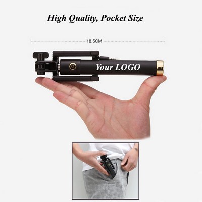 Black Quality Pocket Selfie Stick