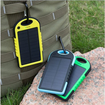 Outdoor Water Resistant Solar Power Bank