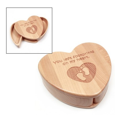 Maple Heart Keepsake Box