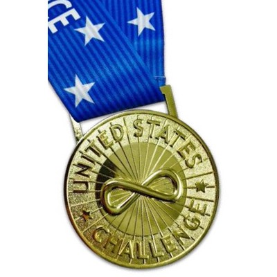 Custom Die Cast Medal (3 1/2")