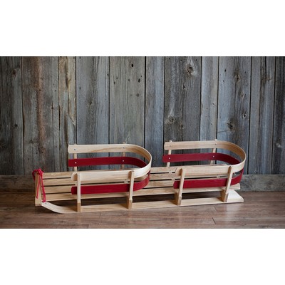 Wooden Baby Sled for 2