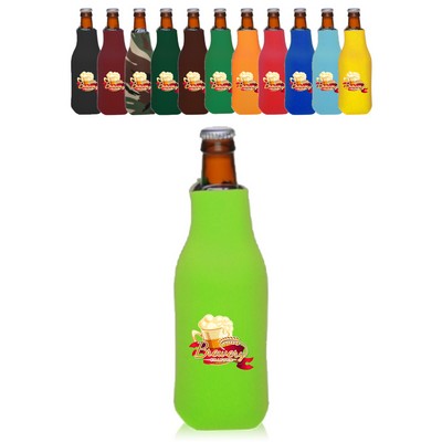 Zipper Beer Bottle Insulators