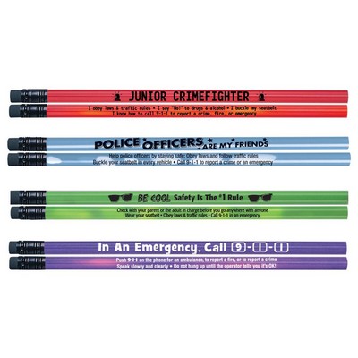 Assorted Colors Mood Pencil Assortment Pack With Safety Tips