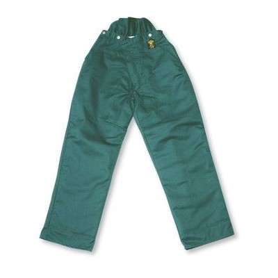 Cotton Polyester Green Drill Faller Pants