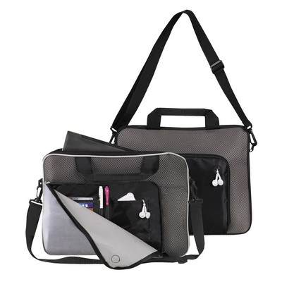 Polyester On the Go Messenger Bag