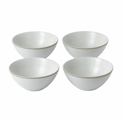 Royal Doulton® Maze Grill 6" Bowl Mixed White Set