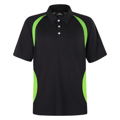 Wicking Performance Polo Shirt w/Side Accent