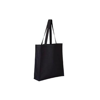 Q-Tees® Canvas Gusset Shopper Bag