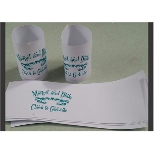 Custom Printed Napkin Bands (Pack of 25)