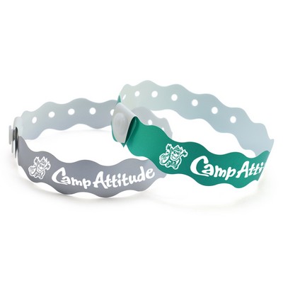 Custom Plastic Wristbands PS-8070-11-Printed