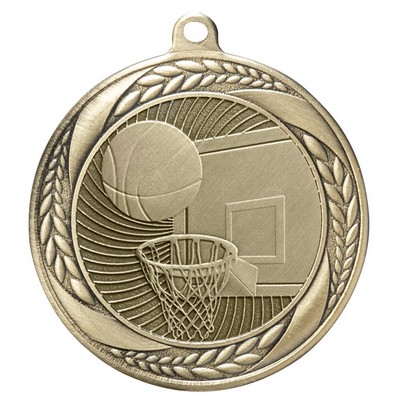 Laurel Wreath Basketball Medal