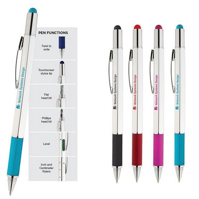 7 in 1 Tool Pen - Chrome