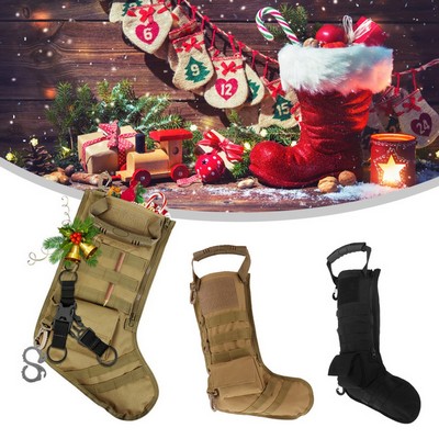 Outdoor Military Nylon Tactical Christmas Stocking