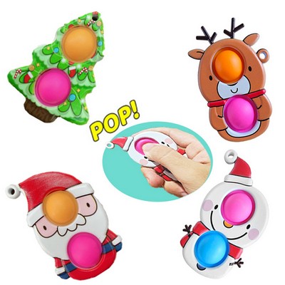 4 PCS Christmas Sensory Fidget Toy Set