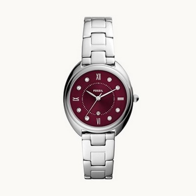 Fossil Gabby Three-Hand Date Stainless Steel Watch