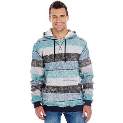 Burnside Mens Striped Pullover