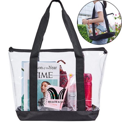 Clear Tote Bag For Beach, Stadium