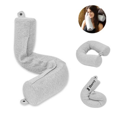 Twist Memory Foam Travel Pillow