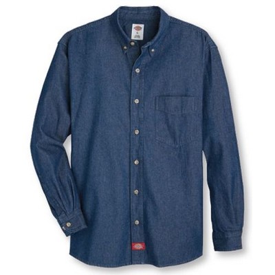 Dickies® Denim Long Sleeve Work Shirt