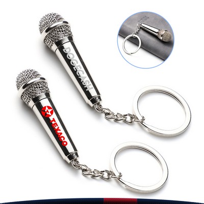 Music Microphone Keychain