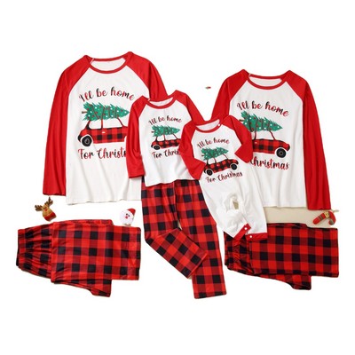 Christmas Child Pajama Sets Parent