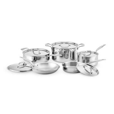 Heritage Steel 10 PC Cookware Set