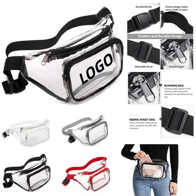 Waterproof Transparent Belt Bag