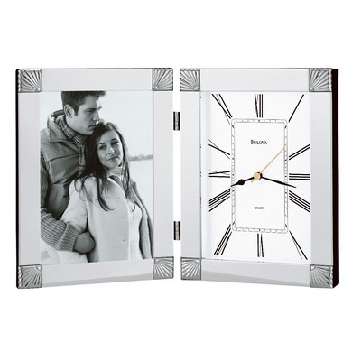 Bulova® Ceremonial Picture Frame Clock