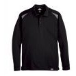 Dickie's® Men's Team Performance Long Sleeve Polo Shirt - Black/Smoke Gray