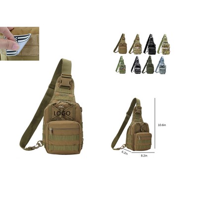 Military Crossbody Sling Backpack