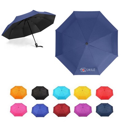 42" Arc Telescopic Folding Umbrella