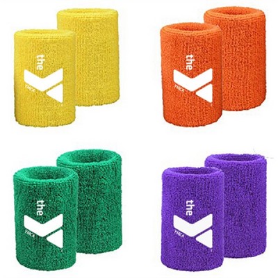 Sports Sweat Absorbing Terry Cloth Wristband