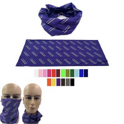 Full Color Sublimation Neck Gaiter