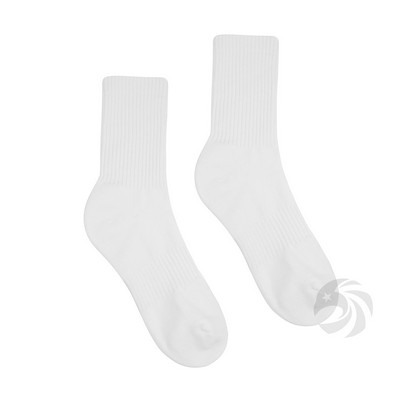 High Performance Cotton Basketball Adult Athletic Crew Socks