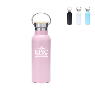 17 Oz Stainless Steel Vacuum Insulated Bottle Sports Water Bottle with Twist Cap