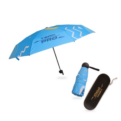 Mini Folding Umbrella with Case