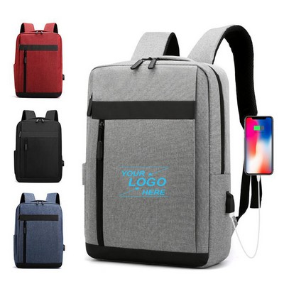 USB Charging Laptop Backpack