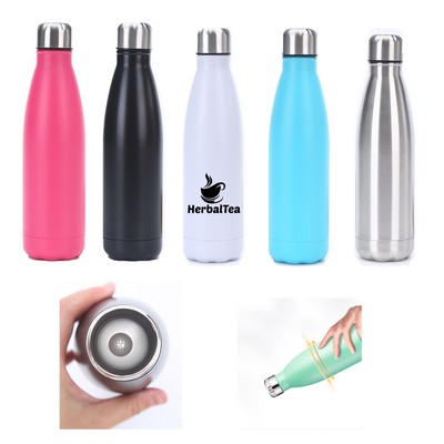 17 Oz Sports Stainless Steel Bottle