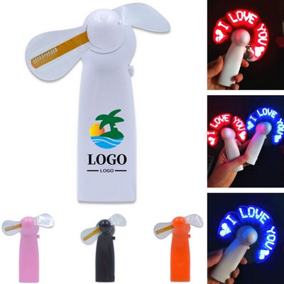 Pre-Programmed Mini Led Flash Fan