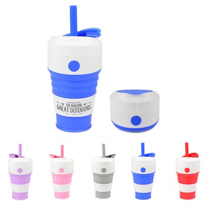 15oz Silicone Coffee Tumbler