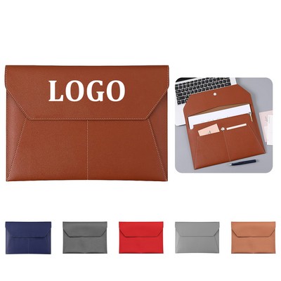 PU Leather Document Envelope