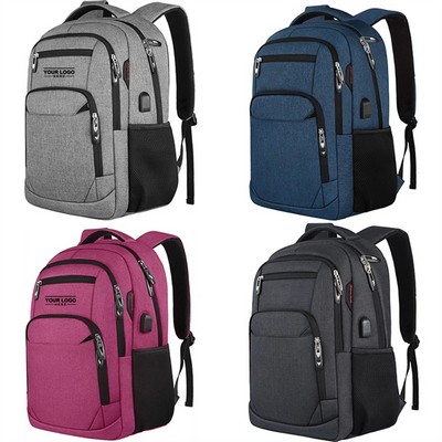 Travel Backpack with USB Charging Port - Stay Powered On the Go