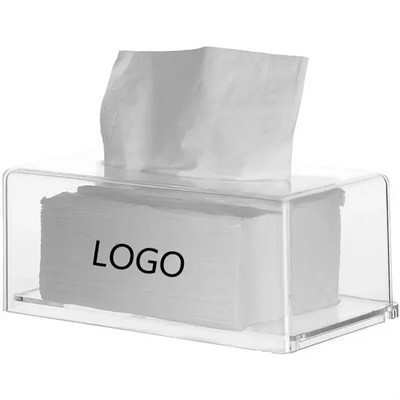 Clear Acrylic Tissue Box